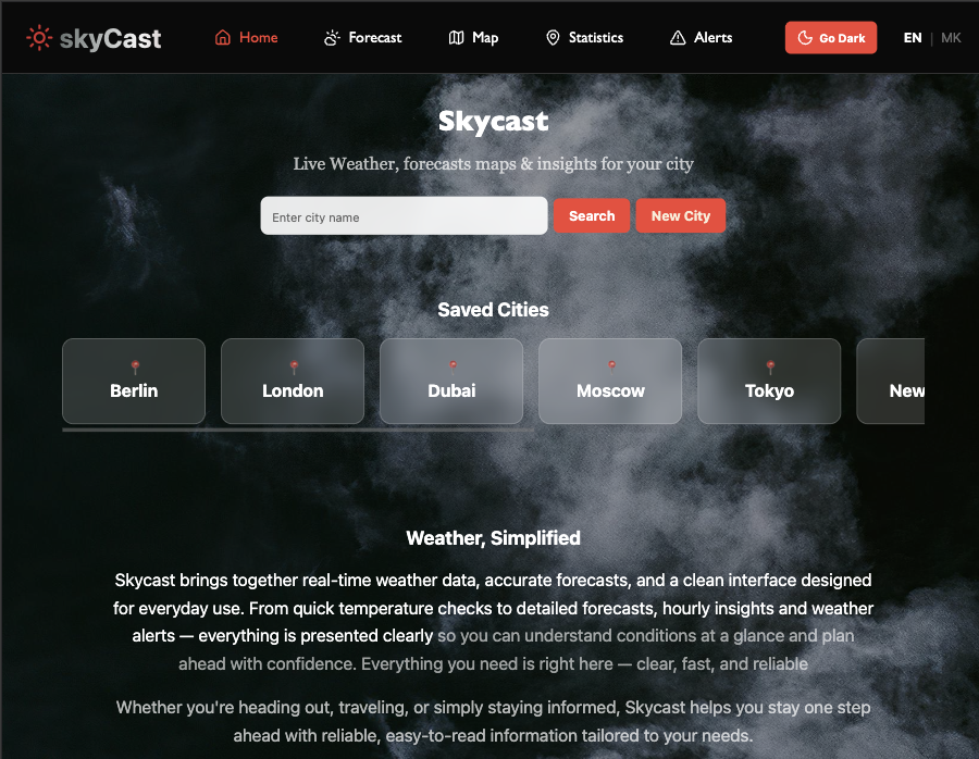 Skycast App